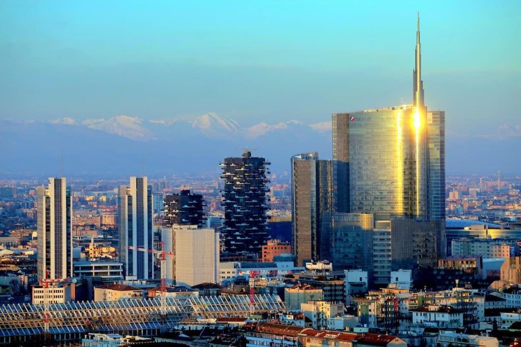 Moscova-Duomo Loft Wifi, Netflix & Design Lägenhet Milano Exteriör bild